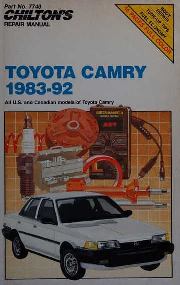 93 camry repair manual