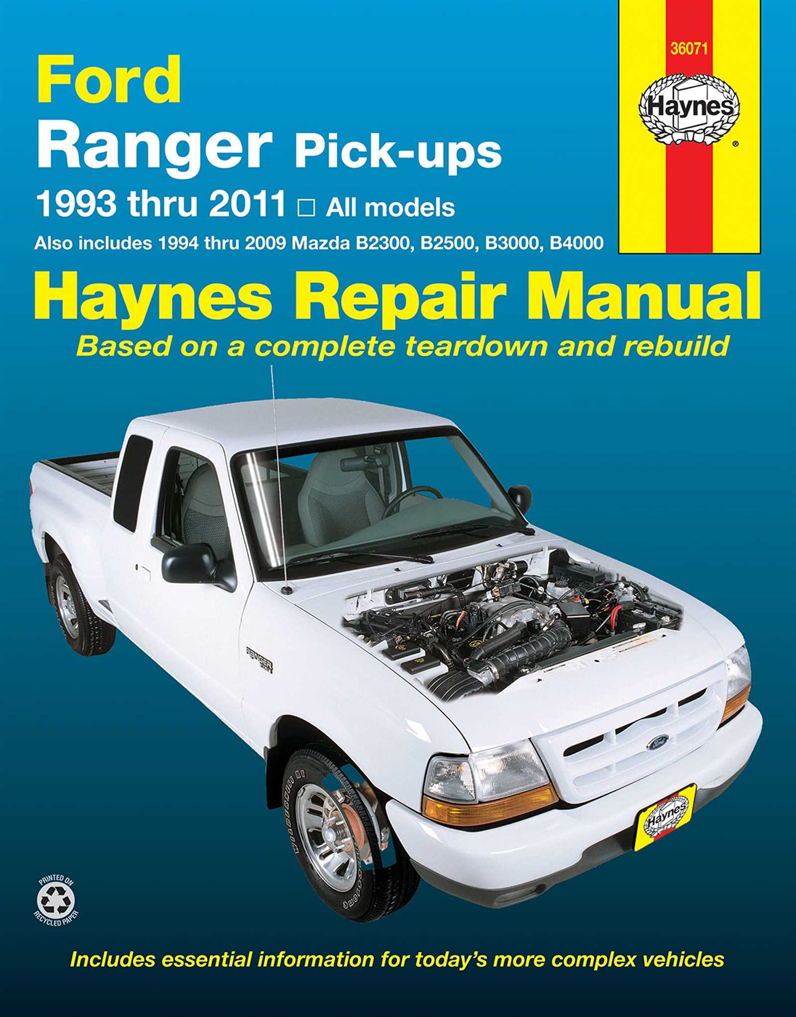 93 ford ranger repair manual