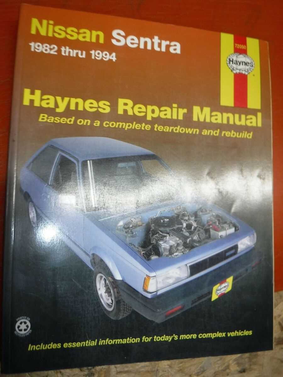 93 nissan sentra repair manual