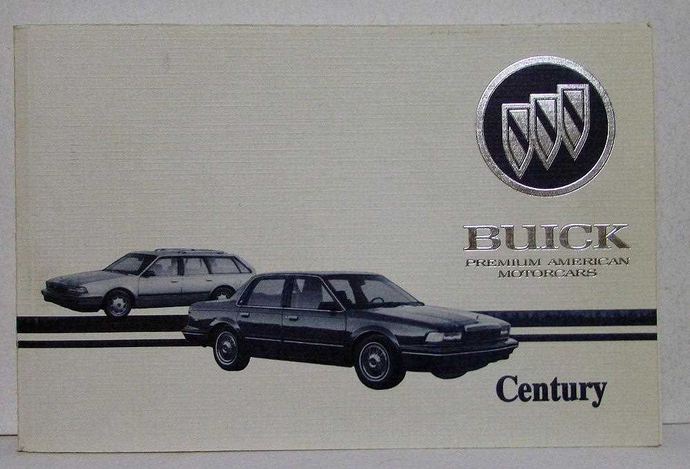 94 buick century repair manual