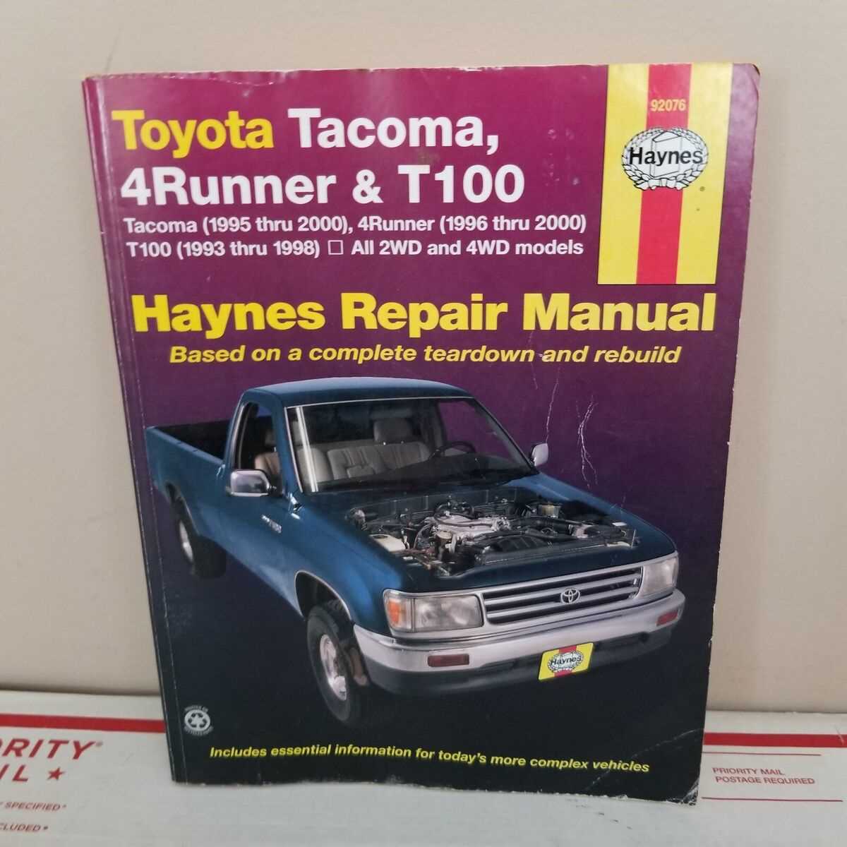 96 toyota tacoma repair manual