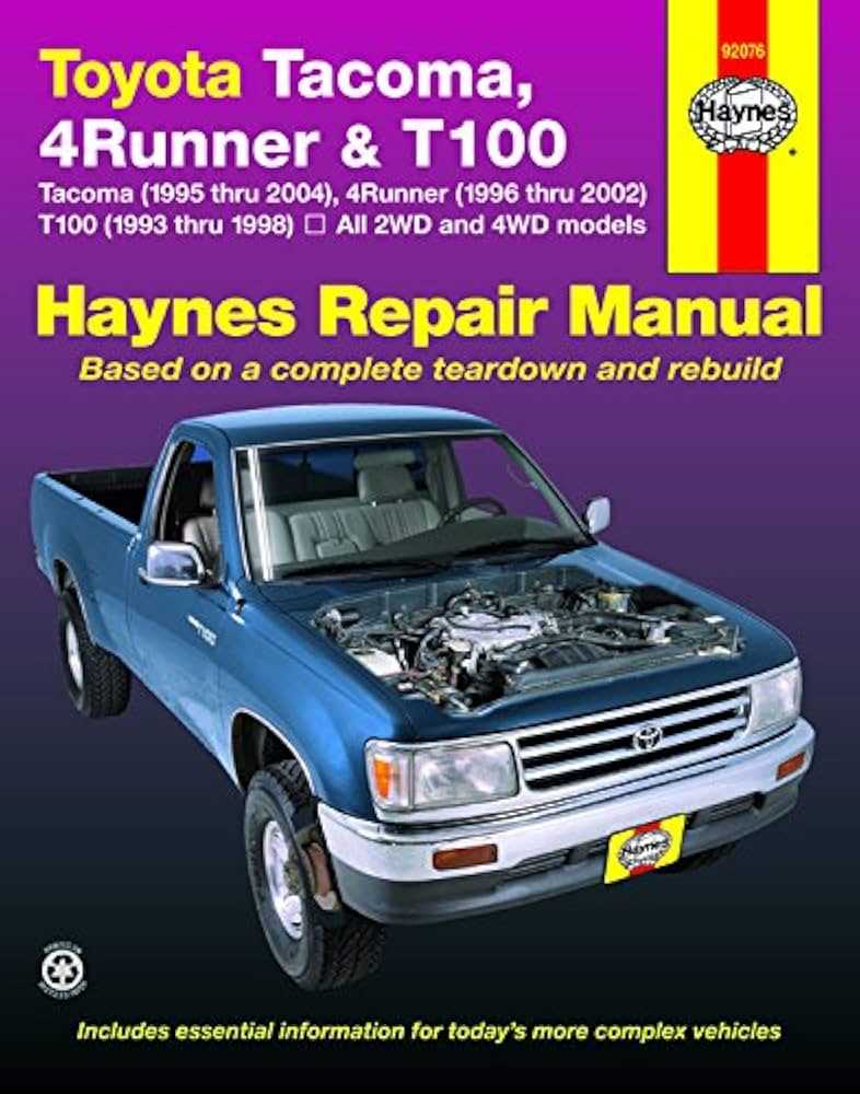 96 toyota tacoma repair manual