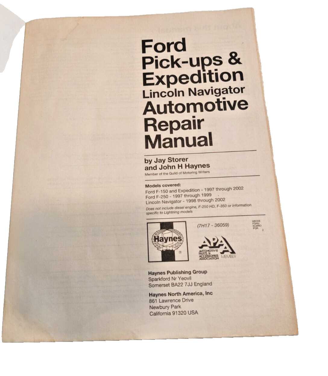 97 ford expedition repair manual