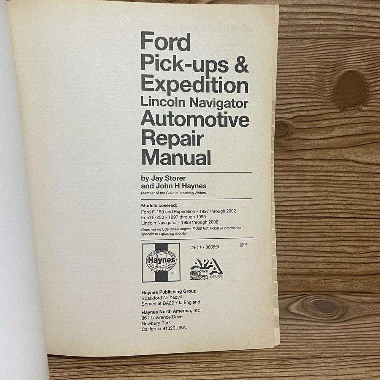 98 ford expedition repair manual