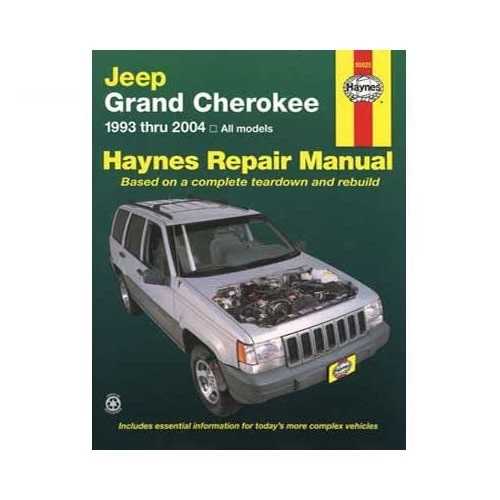 98 jeep grand cherokee repair manual