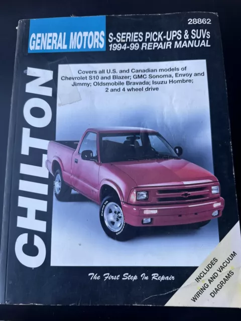 99 gmc jimmy repair manual