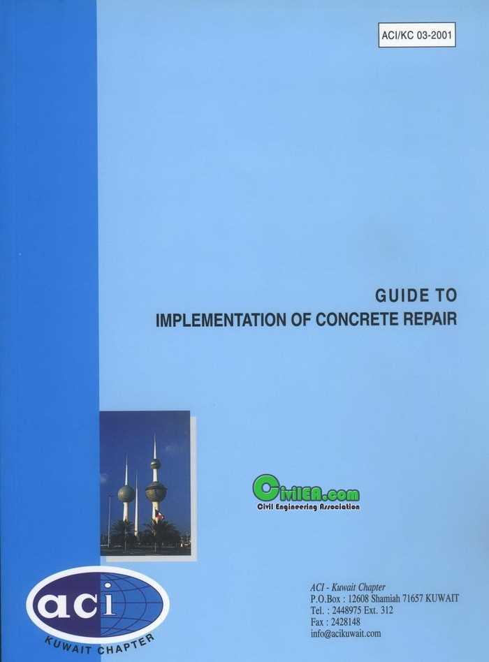 aci concrete repair manual