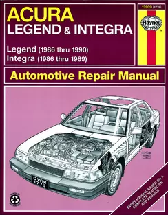 acura legend repair manual