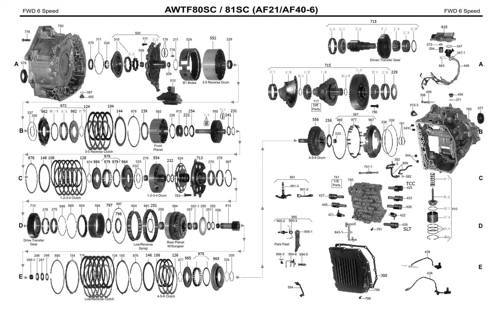 aisin warner transmission repair manual