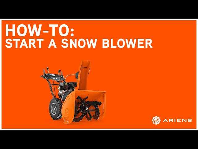 ariens snow thrower repair manual