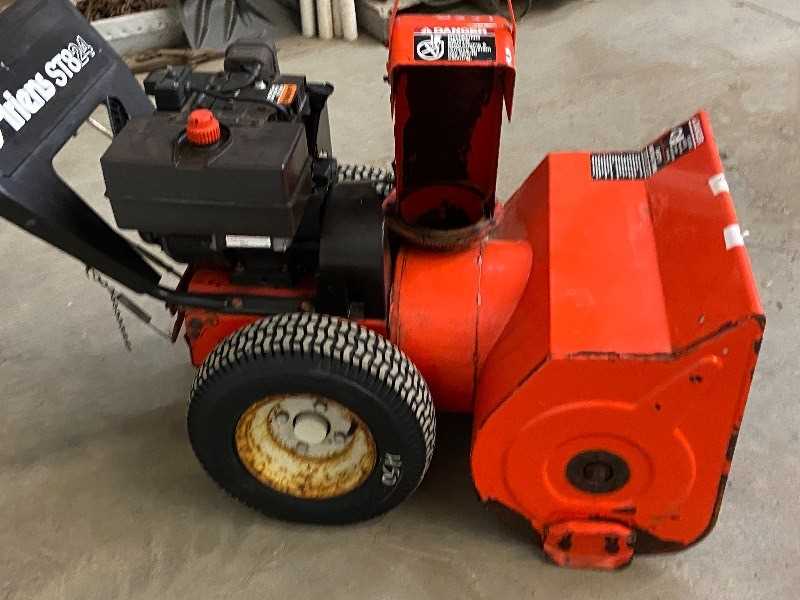 ariens st824 snowblower repair manual