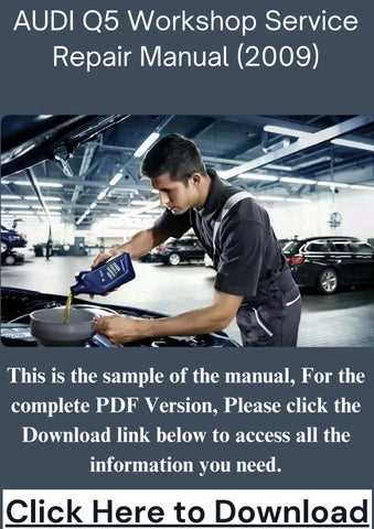 audi q5 repair manual