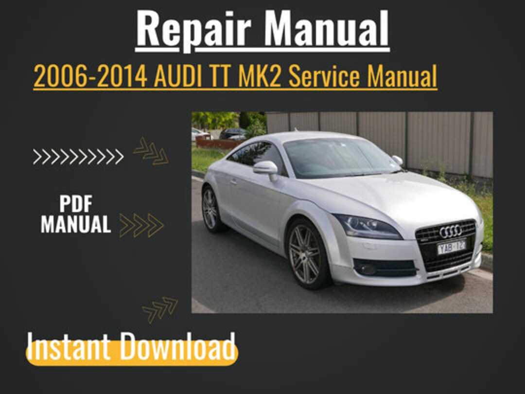 audi tt repair manual