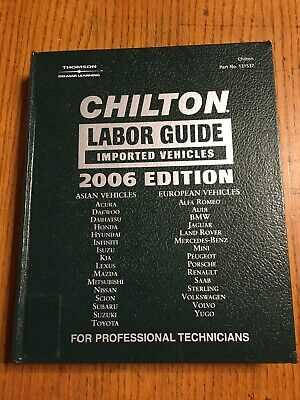 auto repair labor time manual