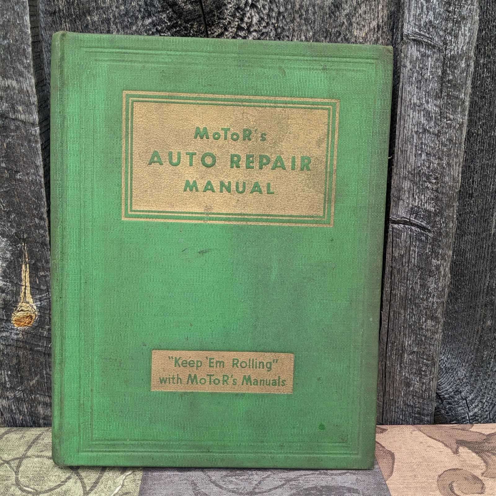 auto repair manuals for