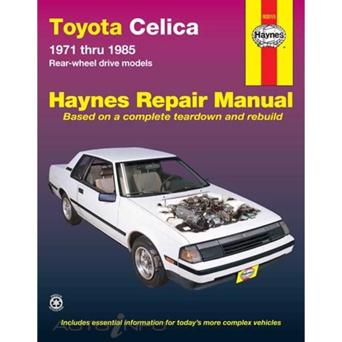 auto repair manuals toyota