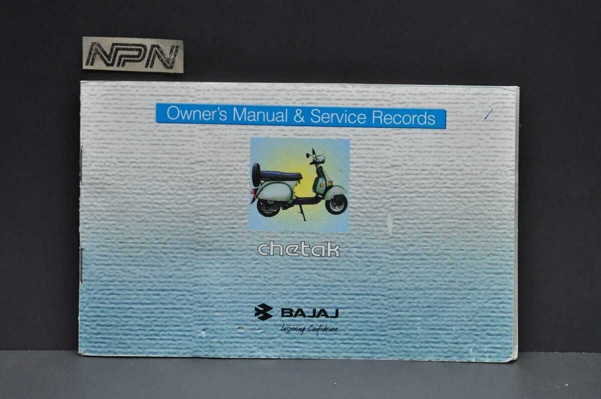 bajaj chetak repair manual