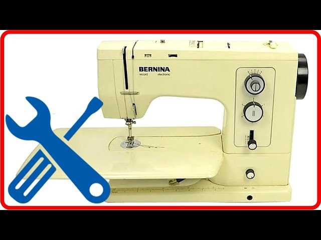 bernina sewing machine repair manual