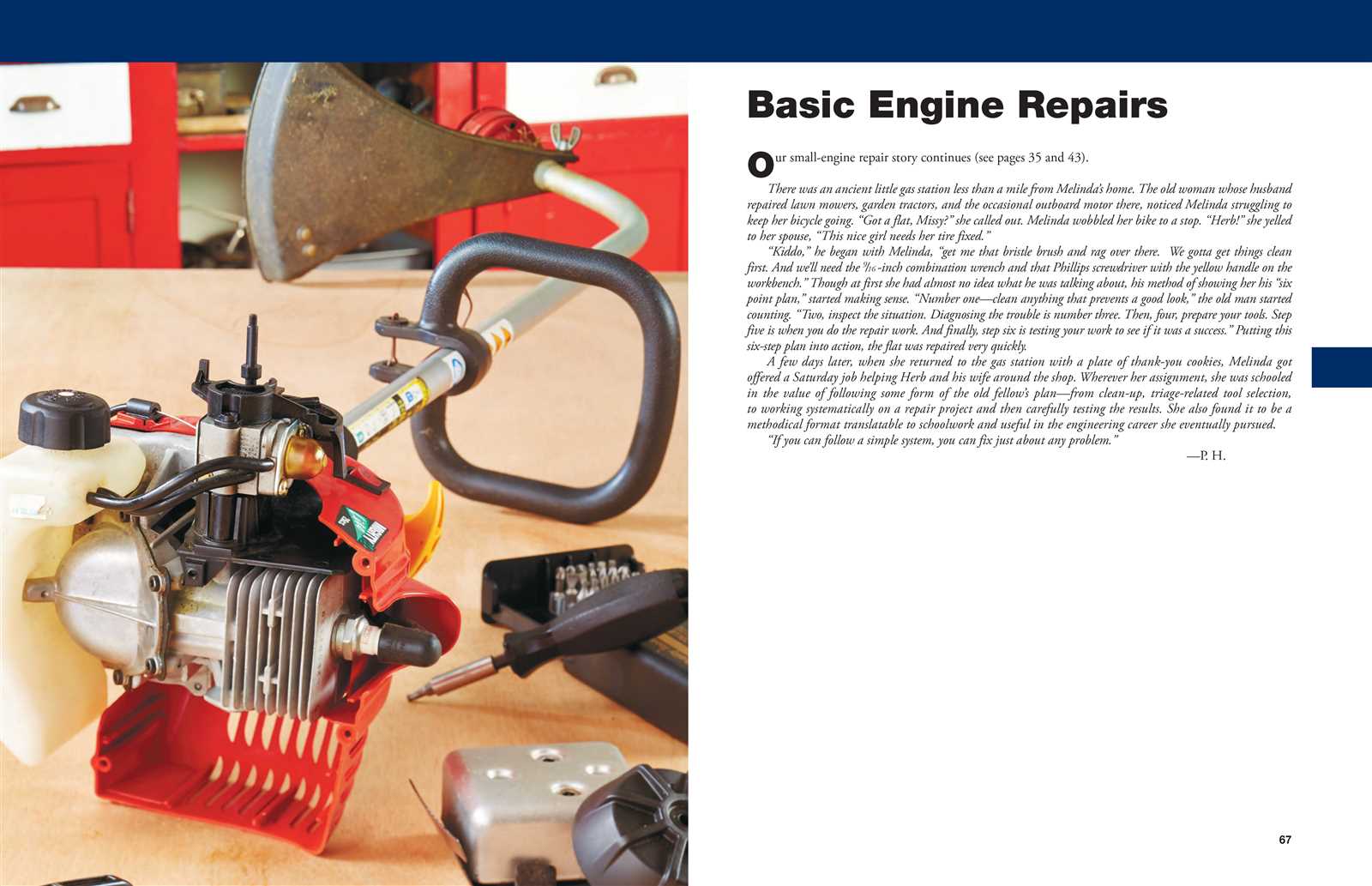 best small engine repair manual