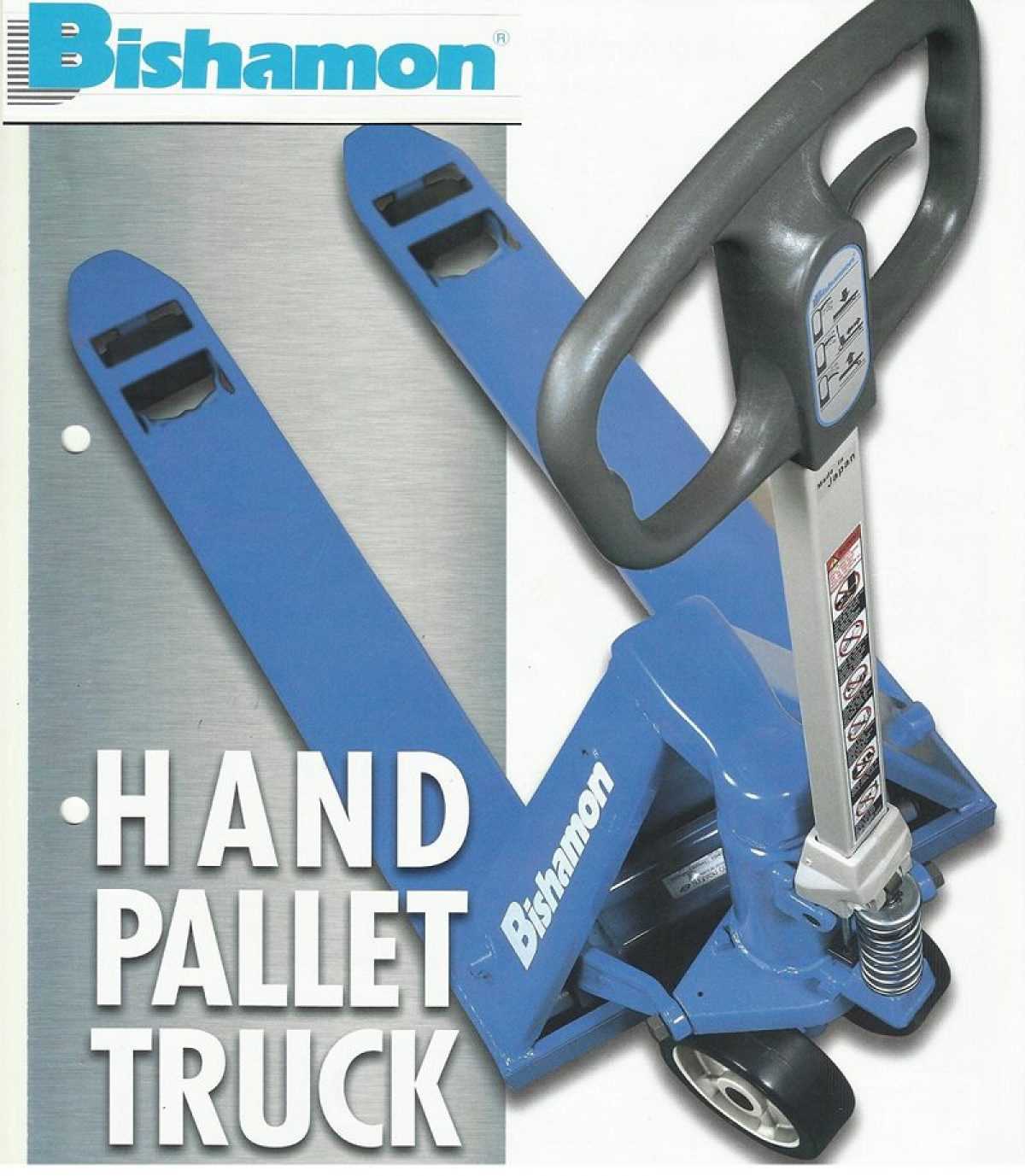 bishamon pallet jack repair manual