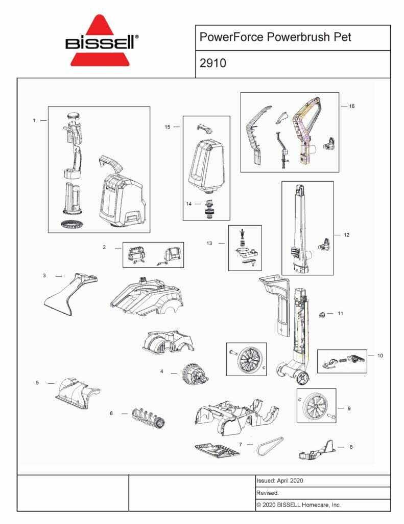 bissell proheat repair manual