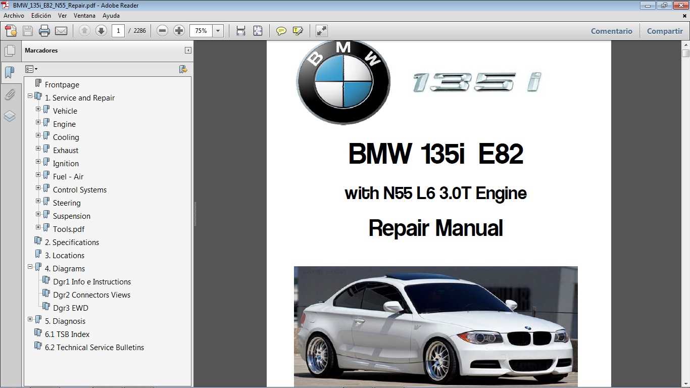 bmw 135i repair manual