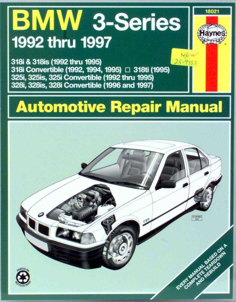 bmw 318ti repair manual