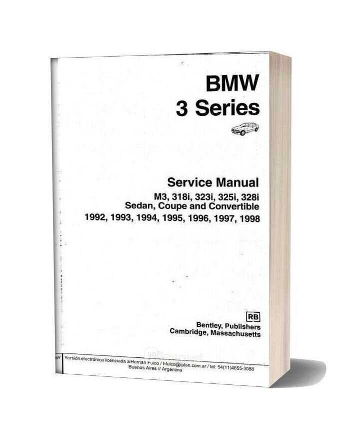 bmw 325i repair manual