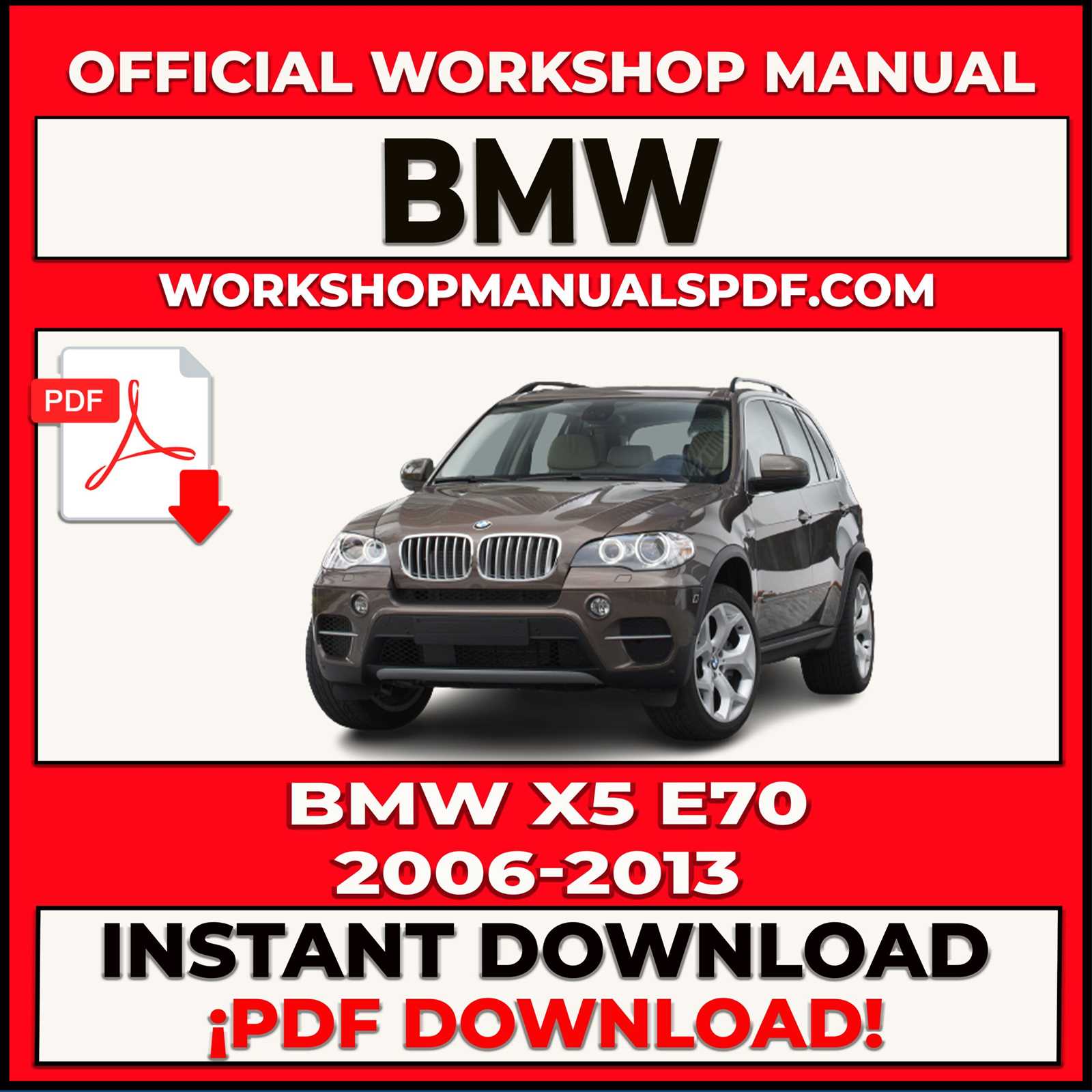 bmw e70 repair manual