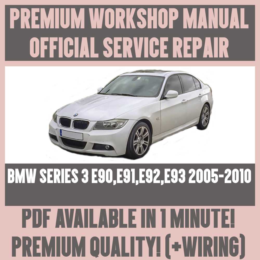 bmw e90 repair manual