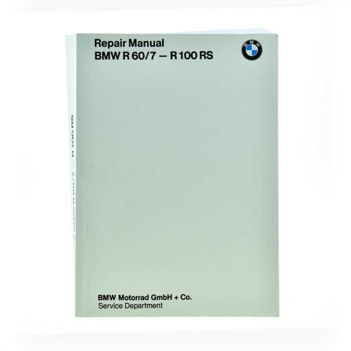 bmw motorrad repair manuals