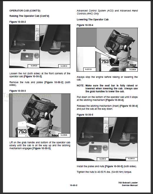 bobcat 753 repair manual