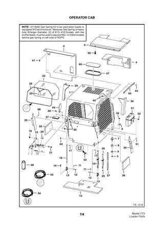 bobcat 773 repair manual