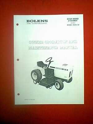 bolens bl110 repair manual