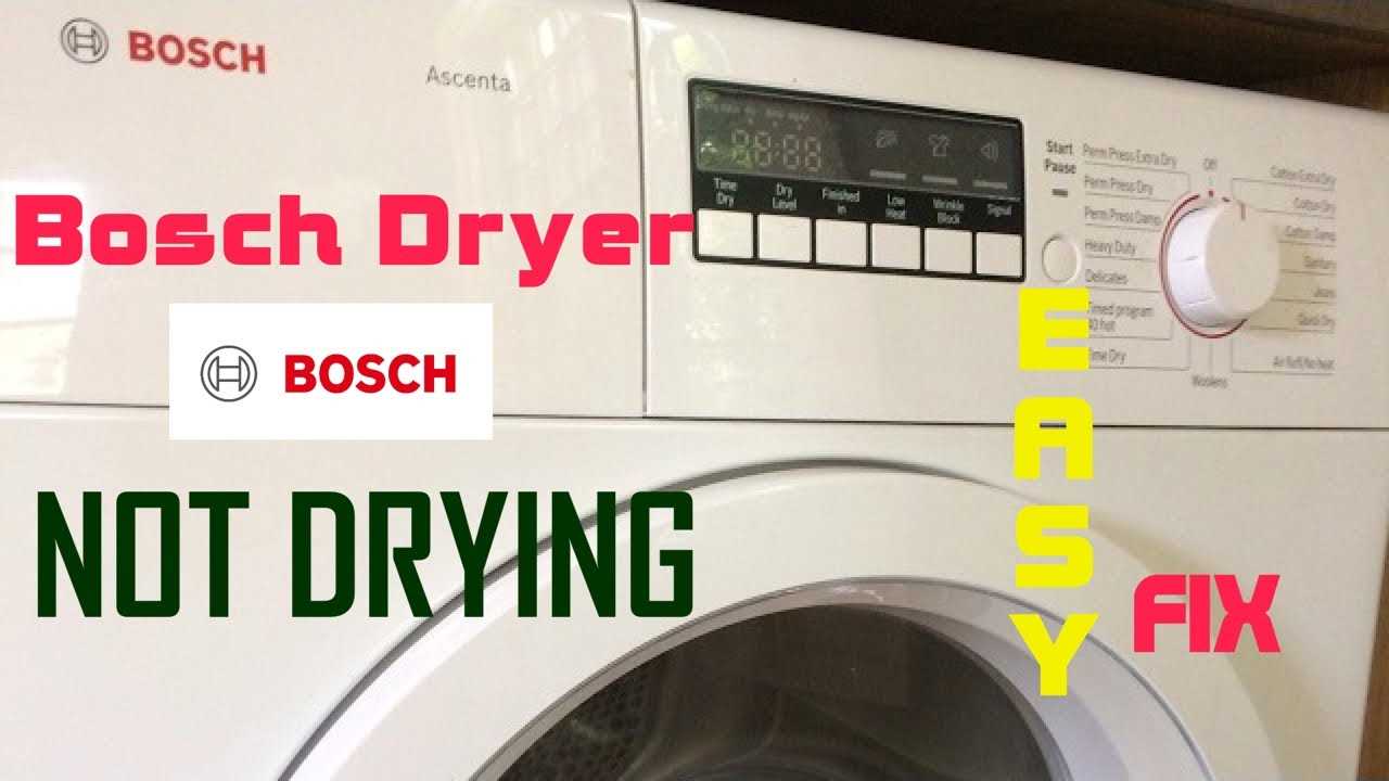 bosch nexxt 300 series washer repair manual