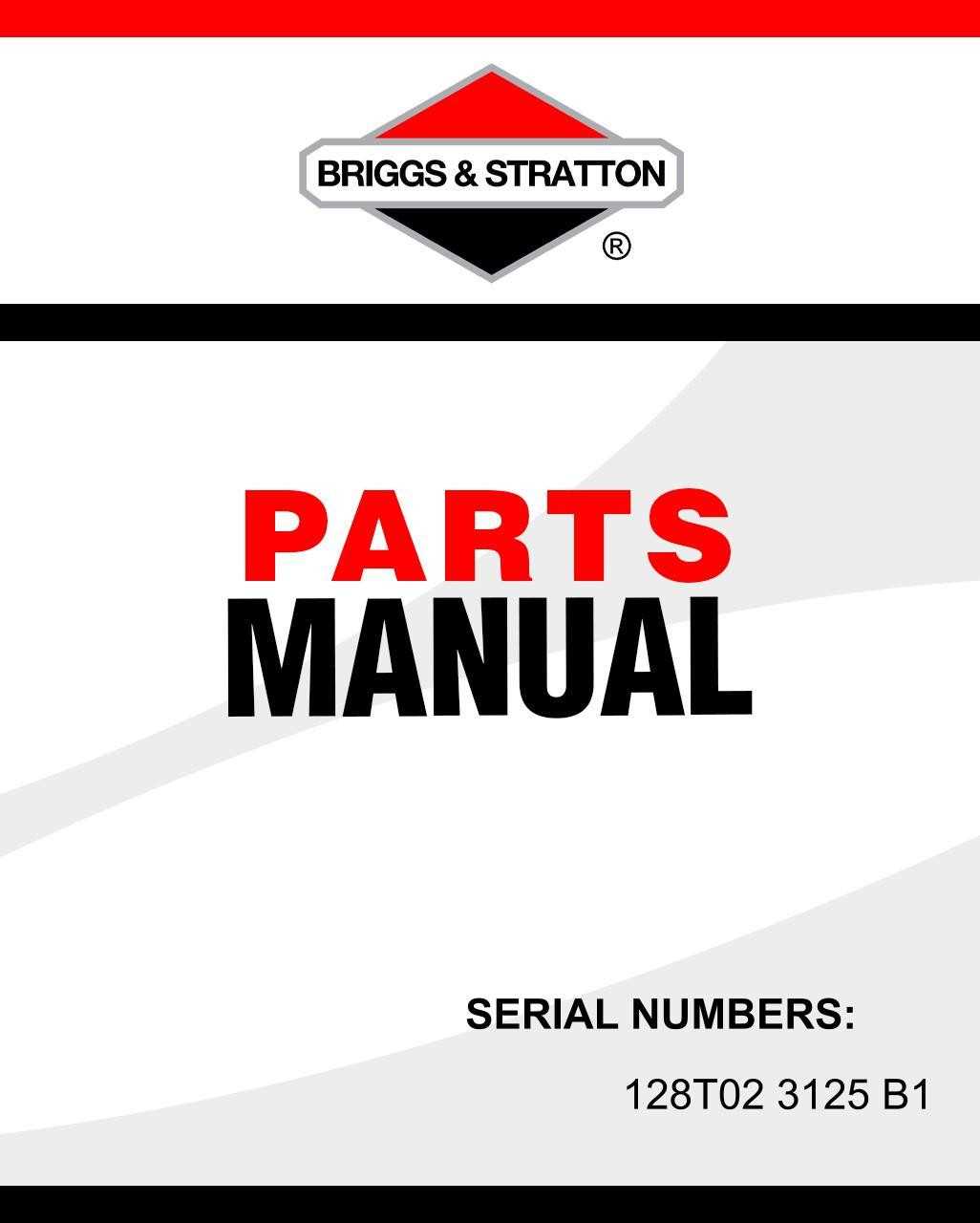 briggs & stratton manual repair