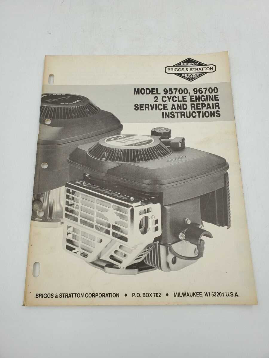 briggs & stratton repair manual all models