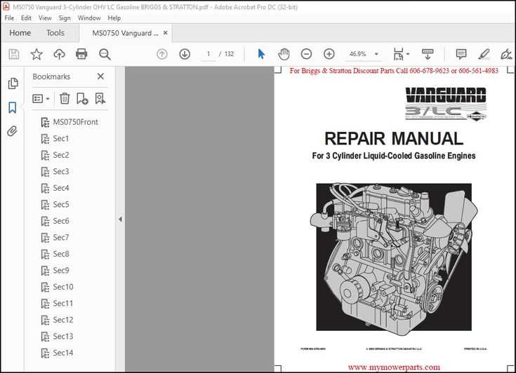 briggs and stratton repair manuals