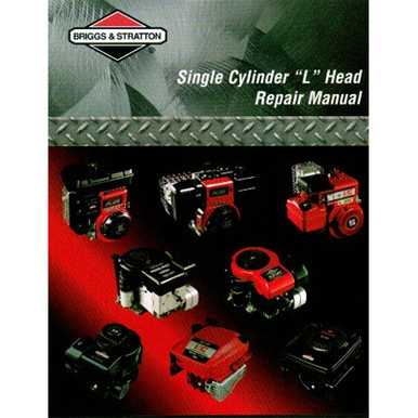 briggs and stratton single cylinder l head repair manual