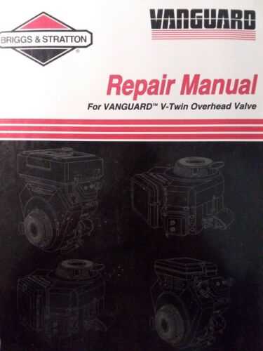 briggs and stratton vanguard v twin repair manual