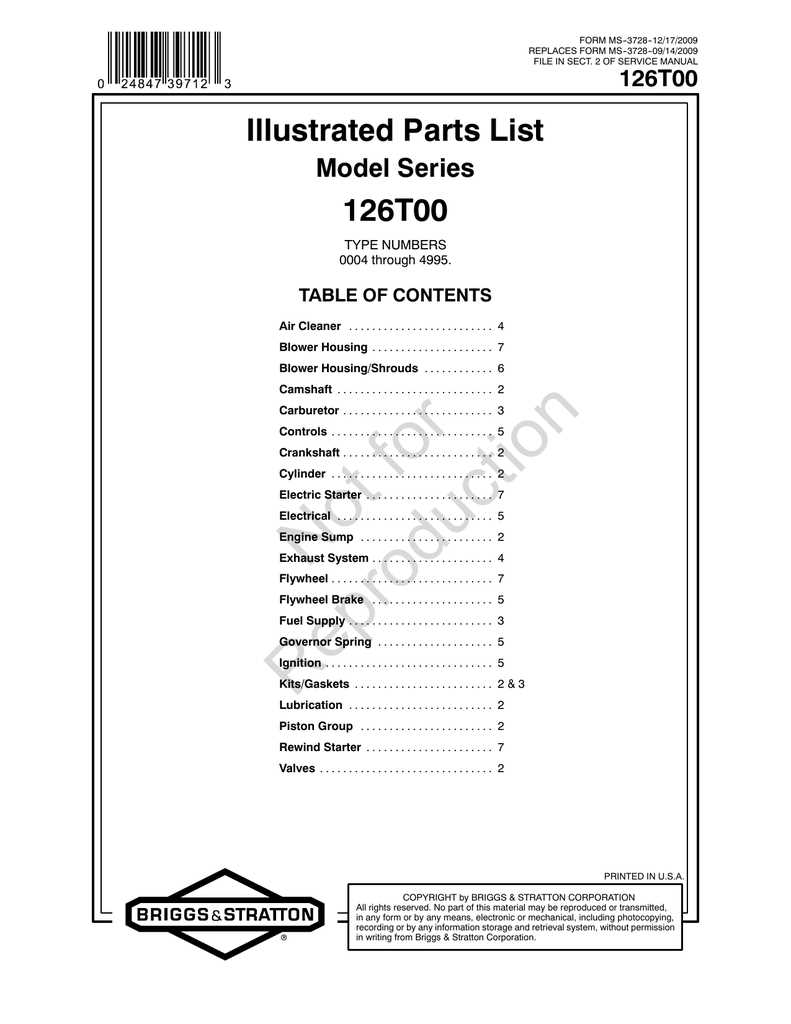 briggs stratton 126t02 repair manual