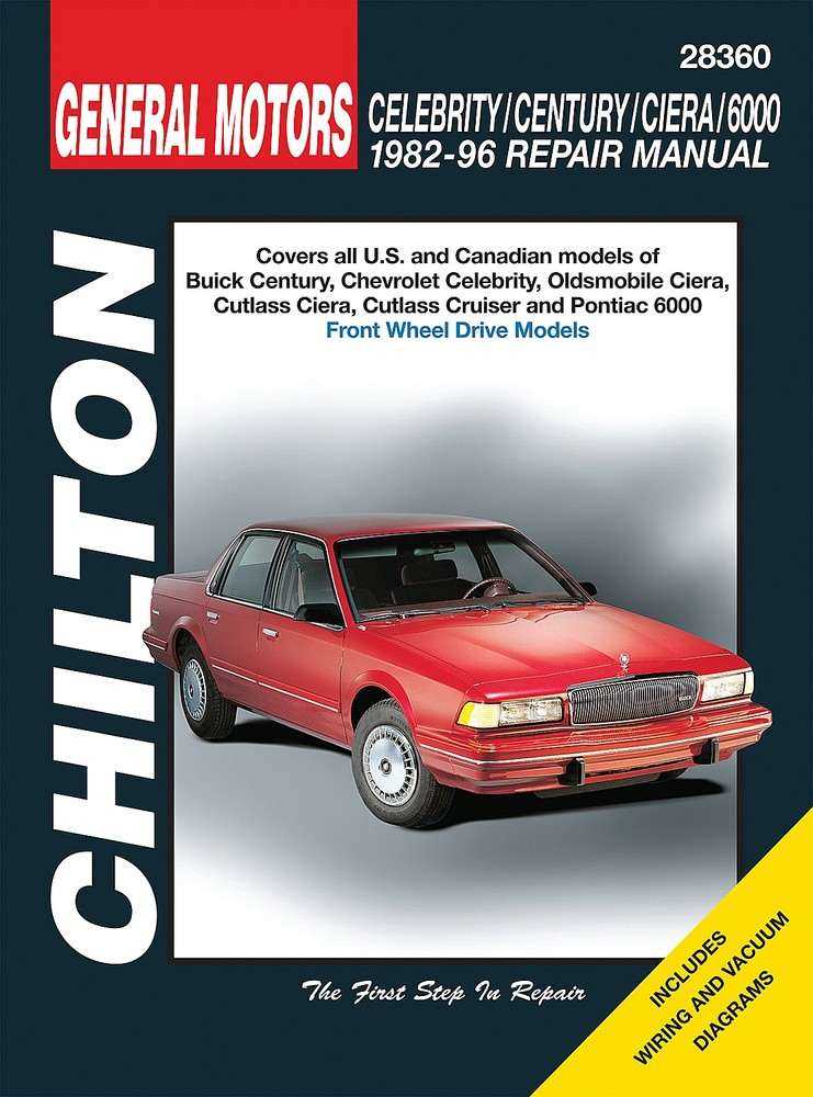 buick century repair manual