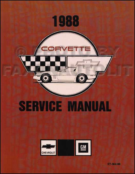 c4 corvette repair manual