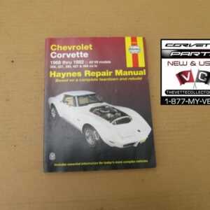 c5 corvette repair manual