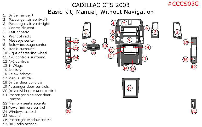 cadillac cts 2003 repair manual