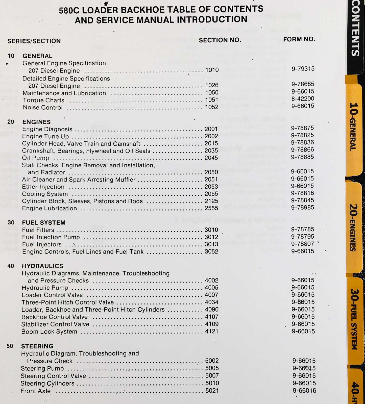 case 580c repair manual