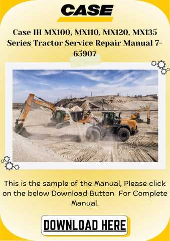 case mx 135 repair manual