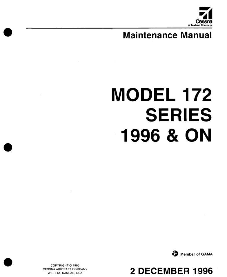 cessna 172 repair manual