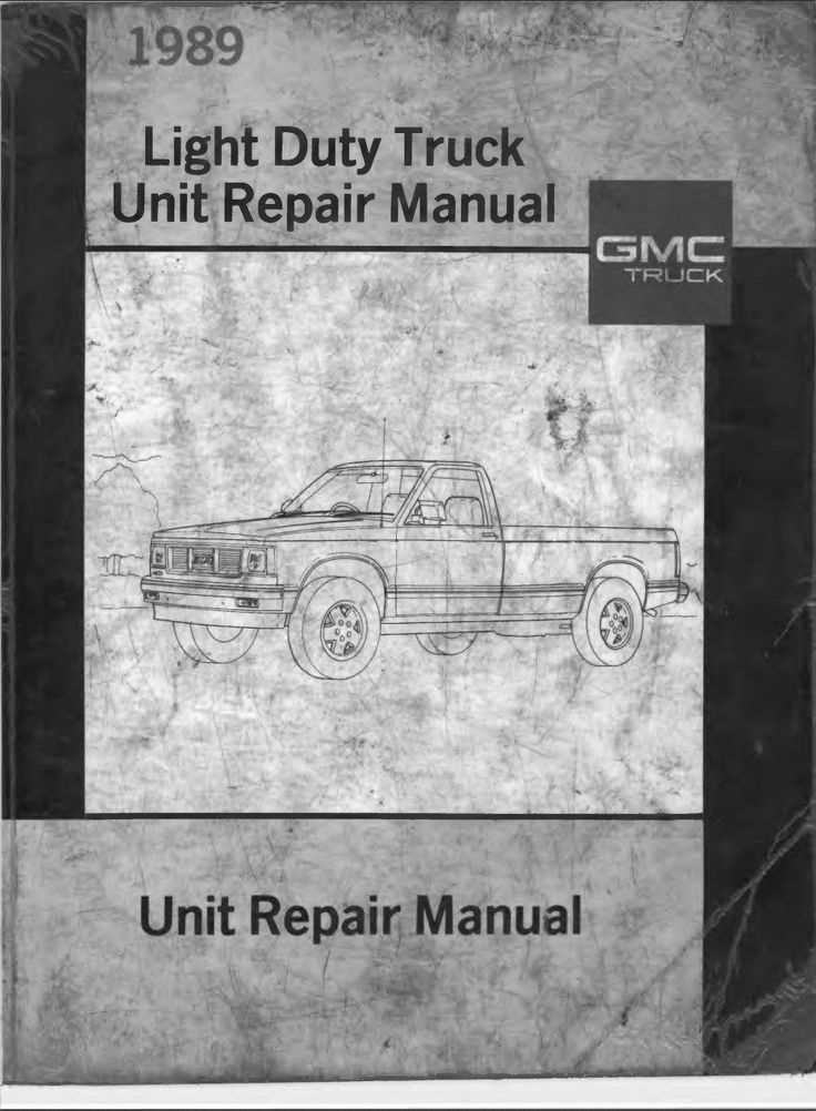 chevrolet blazer repair manual