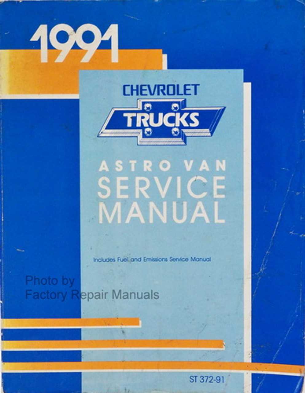 chevy astro van repair manual